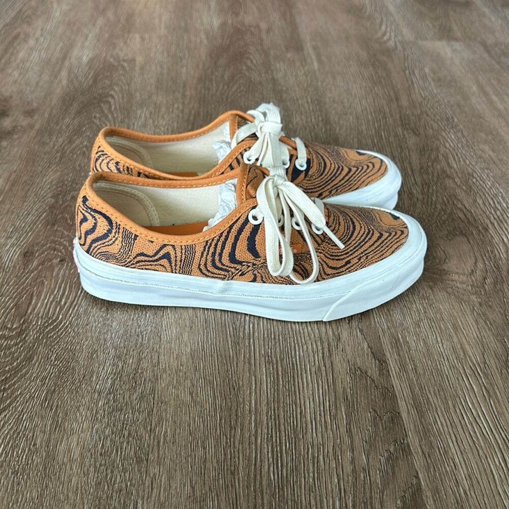 Vans OG Authentic LX Jacquard Marble Desert Sun Sneakers 6.5